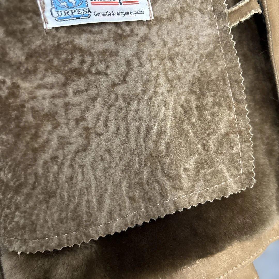 ハ*オ様 566 CURPESA naturpiel スペイン製シープスキンムー