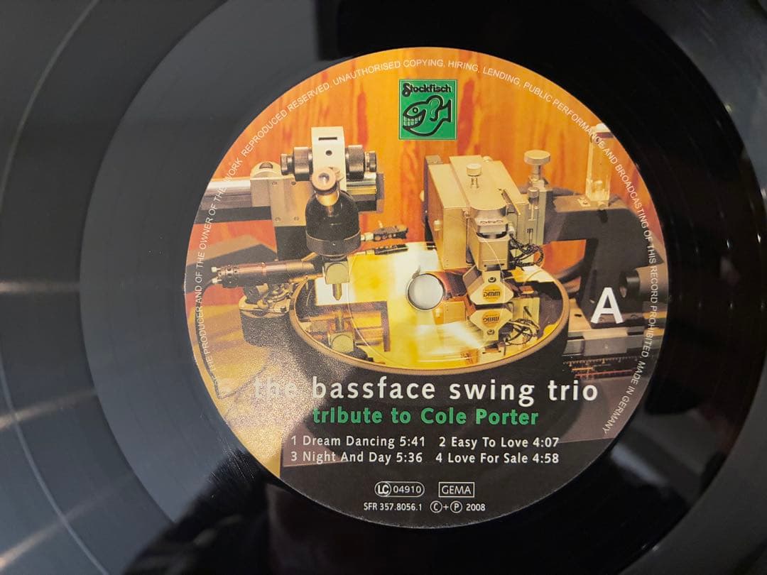 洋楽 THE BASSFACE SWING TRIO LP+ CD