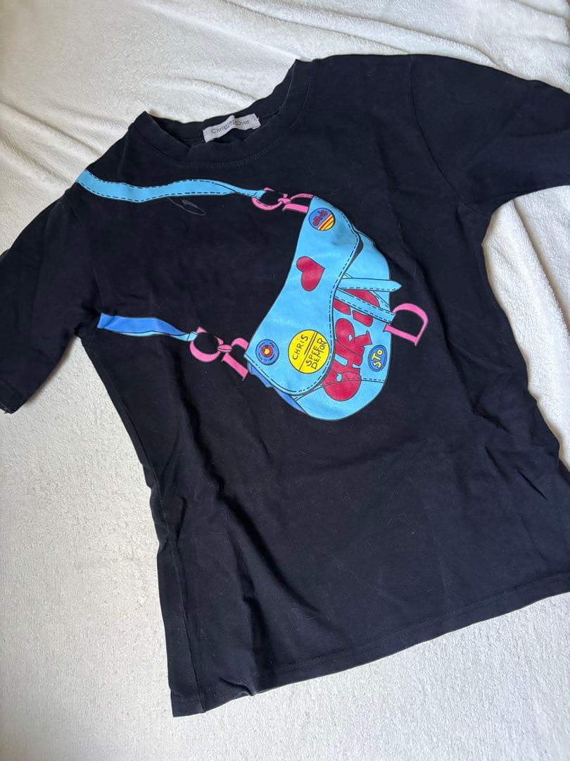 archive Chris Dior サドルバッグ デザイン Tシャツ