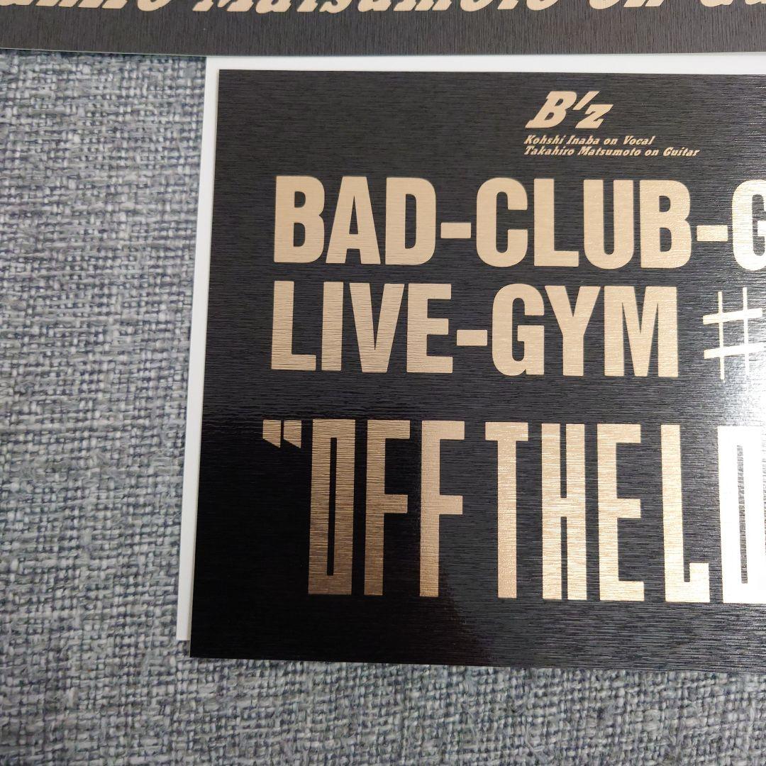 B'z　BAD-CLUB-GYM LIVE-GYM ＃001 ステッカー