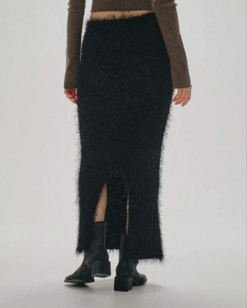 スカート todayful Shaggy Knit Skirt