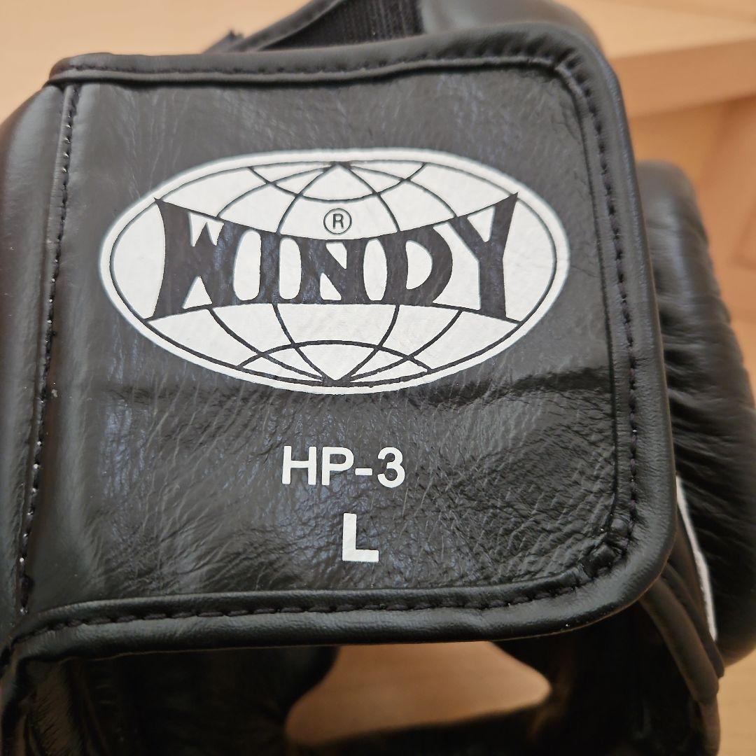WINDY ボクシングヘッドギア HP-3 L 黒