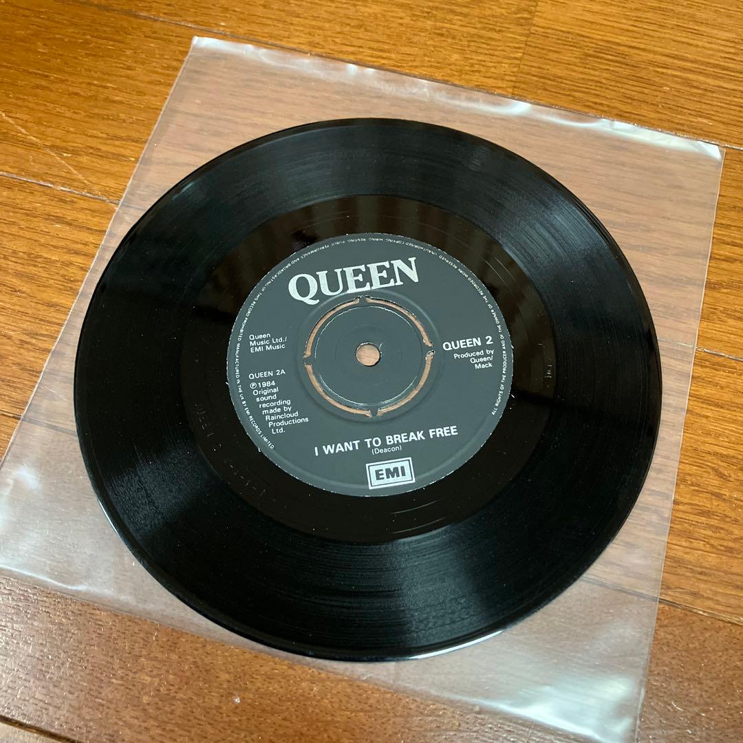 QUEEN クィーン　I WANT TO BREAK FREE 7インチ