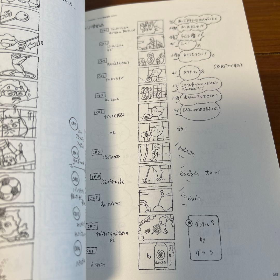 あのCMの絵コンテ　中島信也CMコンテ集