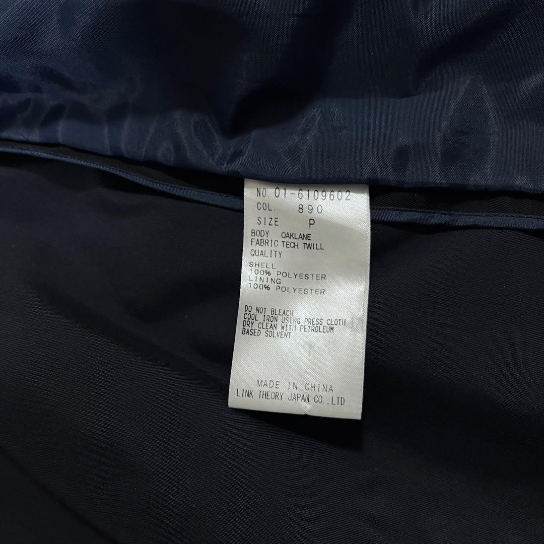 theory セオリー トレンチコート OAKLANE ネイビー Pサイズ