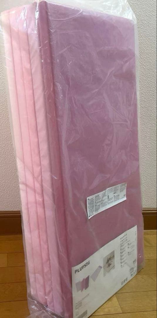 新品未開封　IKEAマットPLUFSIG ピンク　廃盤
