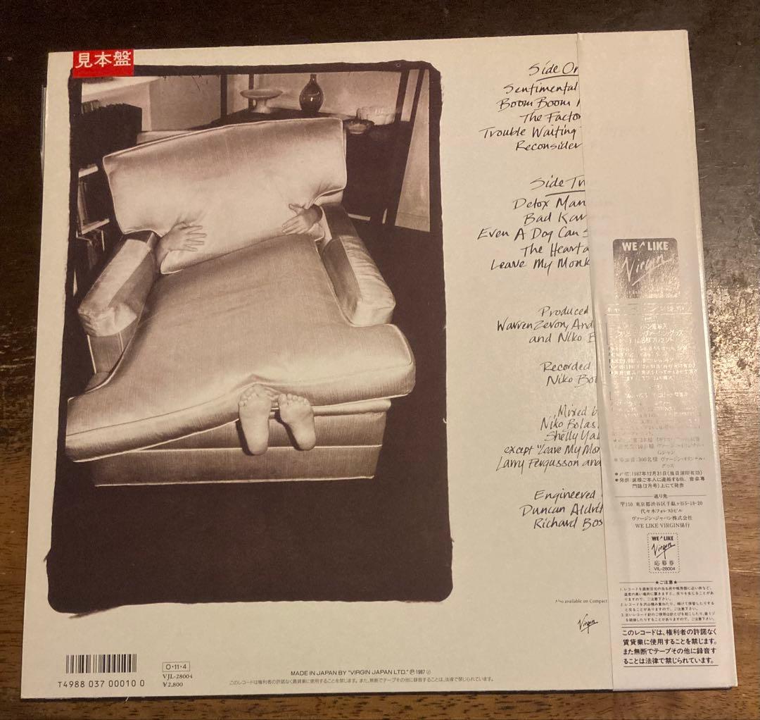 ◾️R.E.M.全面参加/究極高音質️プロモ盤■WARREN ZEVON / ウォー