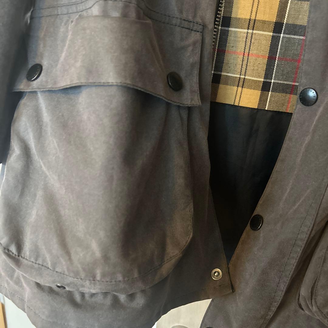 週末値下げ BARBOUR BEAUFORT OS bshopグレー