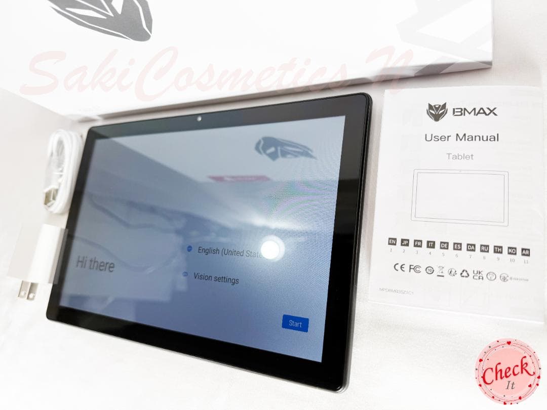 ✨液晶画面美品✨最新版10インチタブレット✨BMAX♡I9 Plus 付属品完備