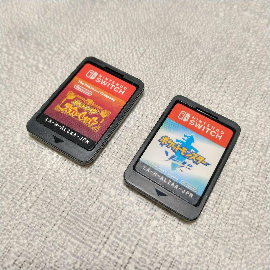 ポケットモンスター　スカーレット　ソード　スウィッチ　ソフト　2本セット