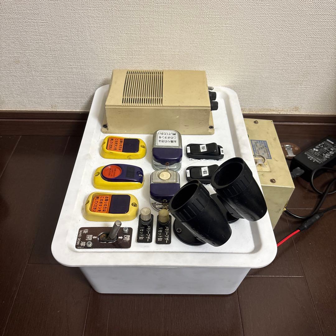 路線バス廃品　オージ　レシップ　メモリーチャイム　降車ボタン　組み上げ済みセット