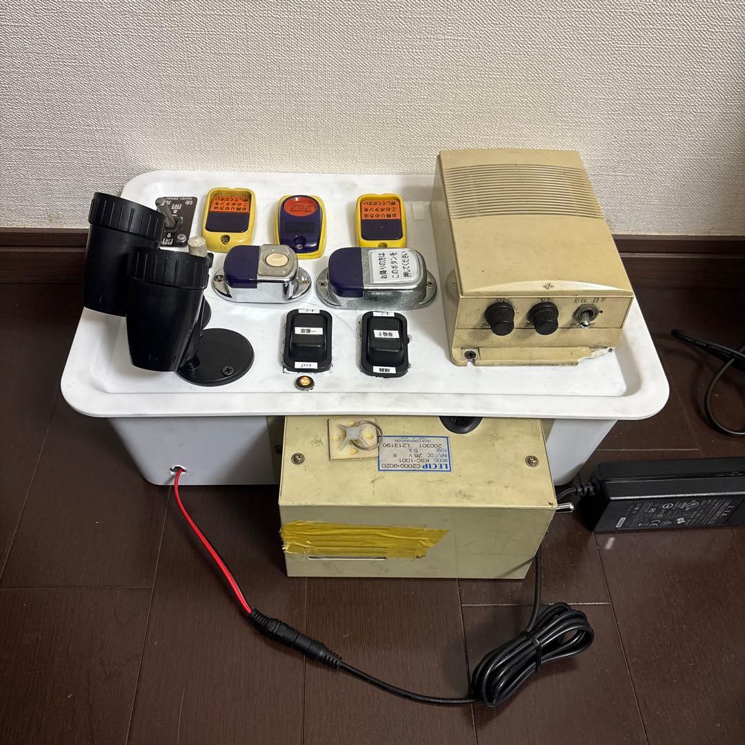 路線バス廃品　オージ　レシップ　メモリーチャイム　降車ボタン　組み上げ済みセット