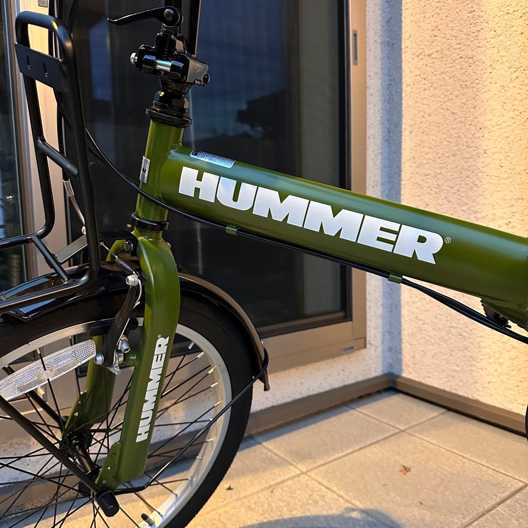 専用 HUMMER 折りたたみ自転車 福岡県【手渡し】