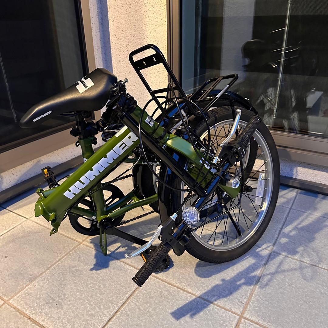 専用 HUMMER 折りたたみ自転車 福岡県【手渡し】
