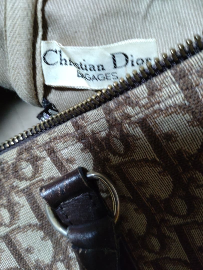 Christian Dior ボストンバッグ ブラウン