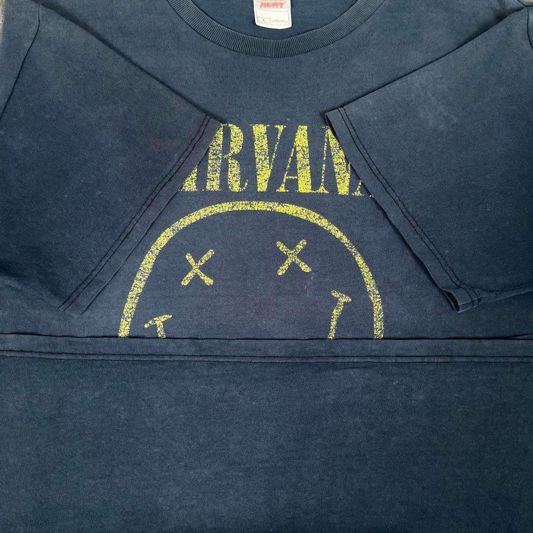 nirvana 00s @1992 ビンテージ スマイル Tシャツ ニルヴァーナ