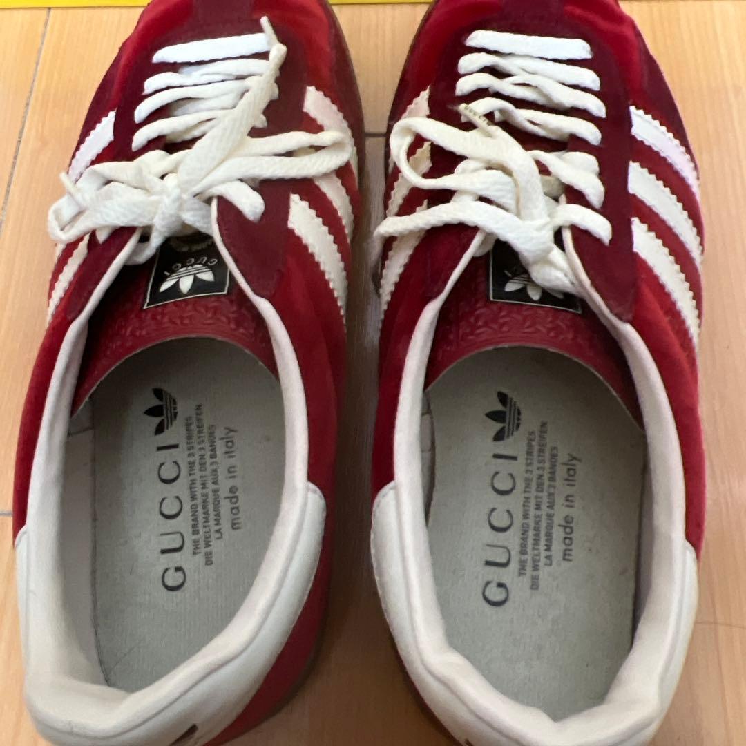 靴 GUCCI adidas gazelle 27.5