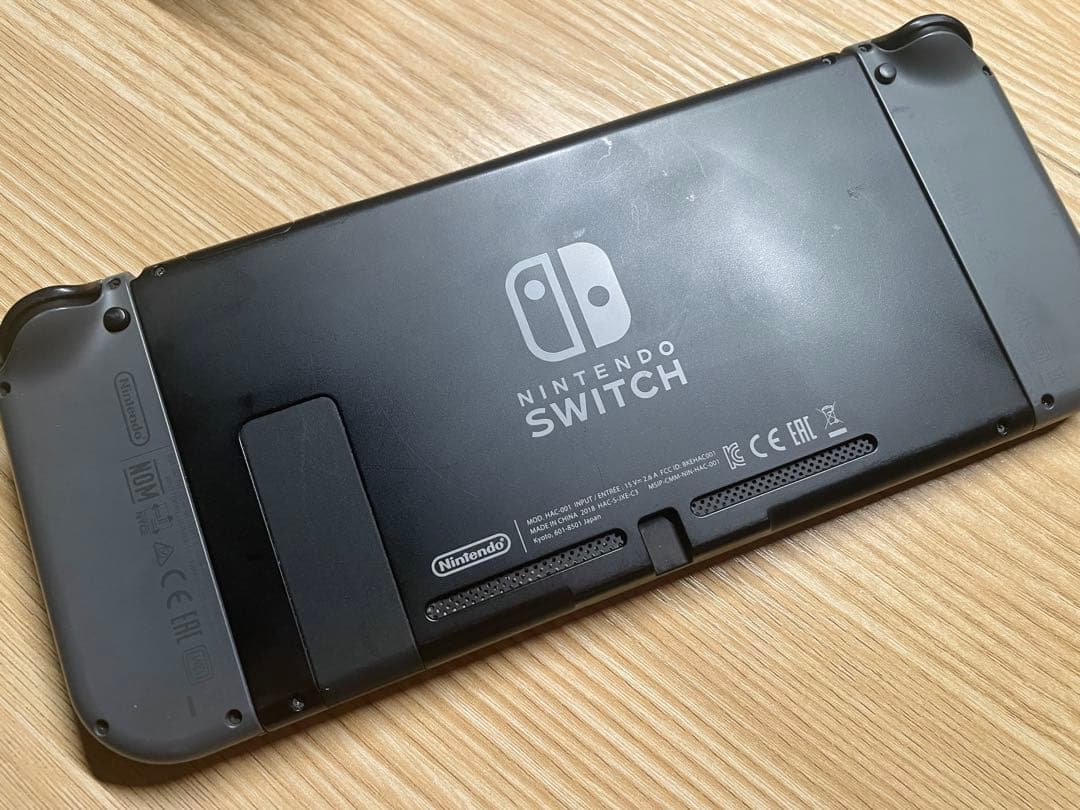 Nintendo Switch グレー 本体 付属品完備 ケース付き