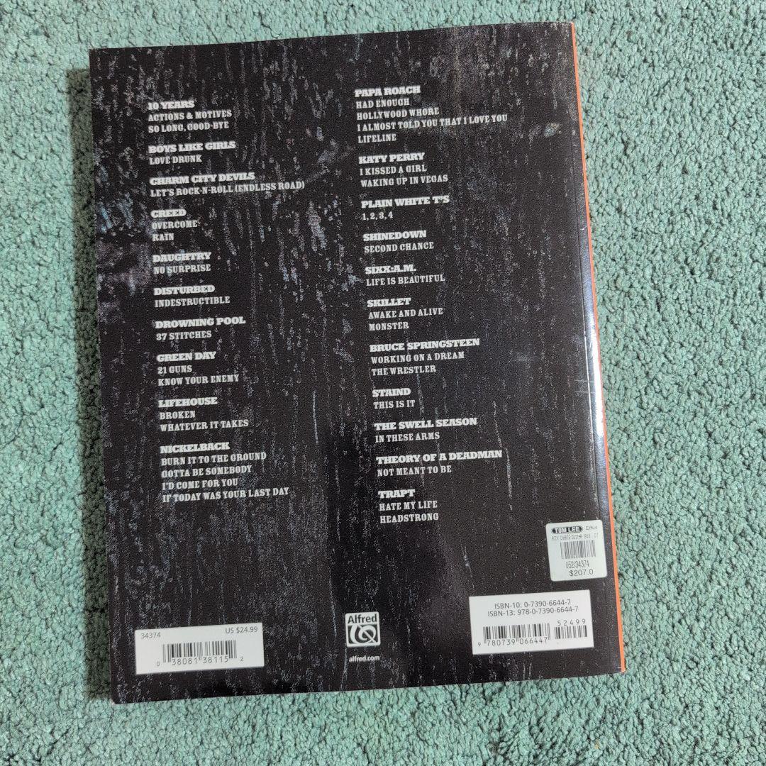 アート・デザイン・音楽 2010 Rock Charts Guitar Deluxe Edition