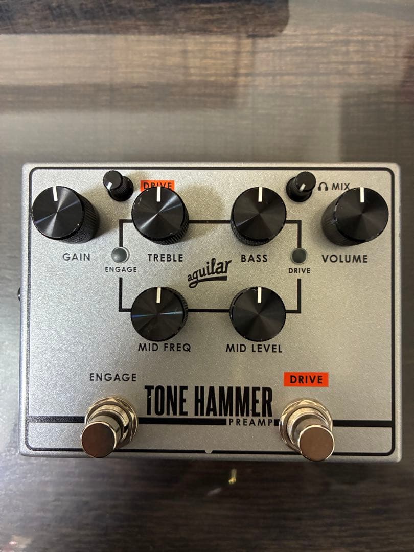 Aguilar Tone Hammer V2 プリアンプ