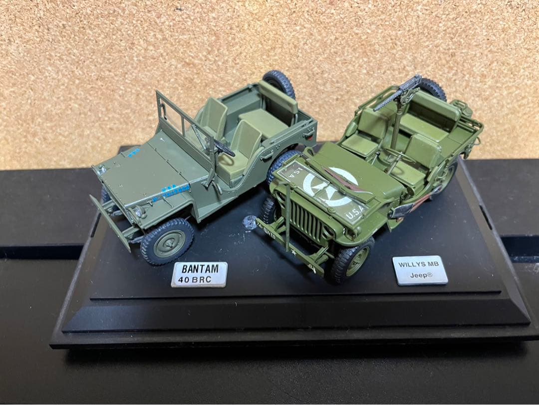 1／35ミニアート製US4×4バンタムジープBRC-40田宮模型製ウィリスジープ