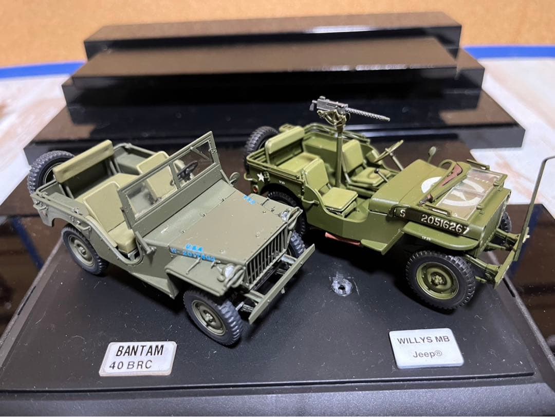 1／35ミニアート製US4×4バンタムジープBRC-40田宮模型製ウィリスジープ