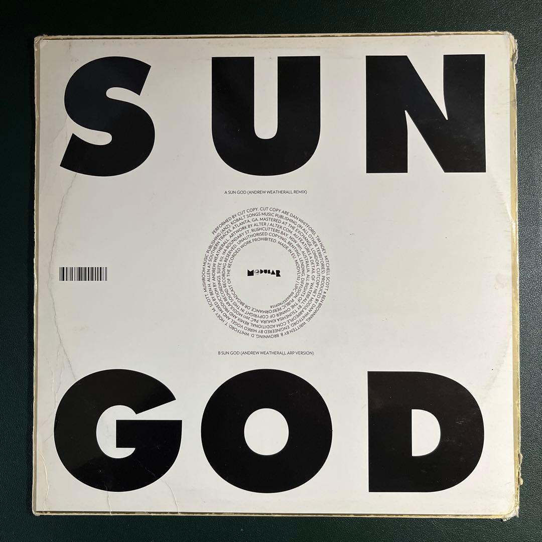 洋楽 CUT/COPY SUN GOD Andrew Weatherall