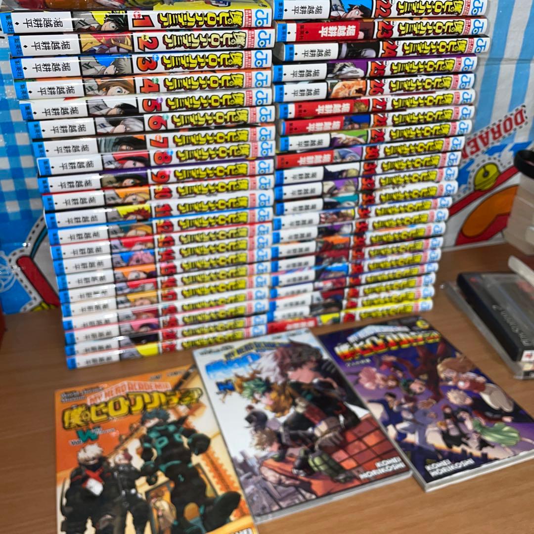 僕のヒーローアカデミア 全巻　セット　おまけn巻　w巻　０巻