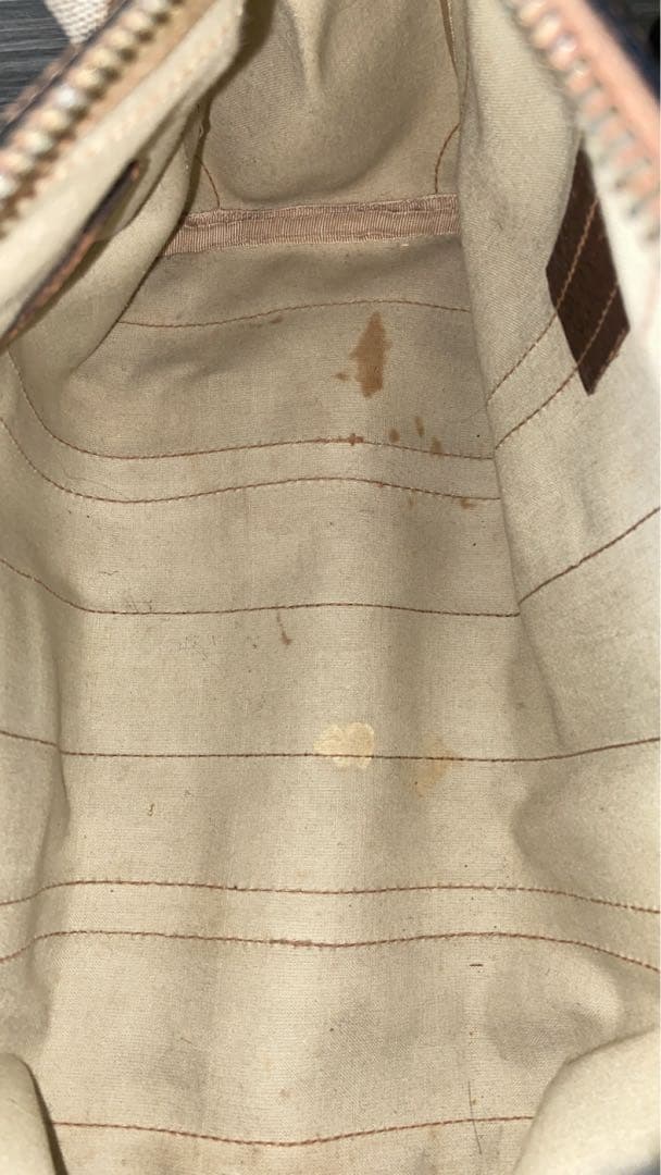 GUCCI ボストンバッグ　シェリーライン　GG スプリーム　レザー