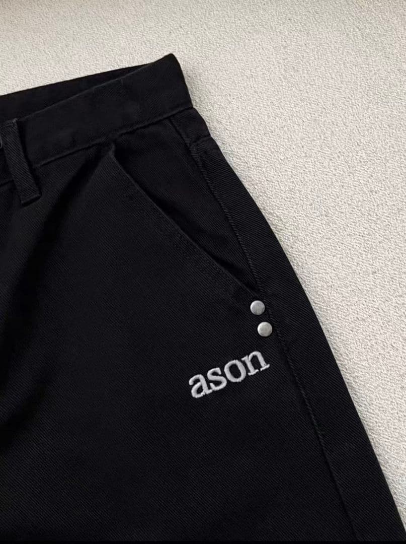 as\"on アズオン SMOG WIDE PANTS