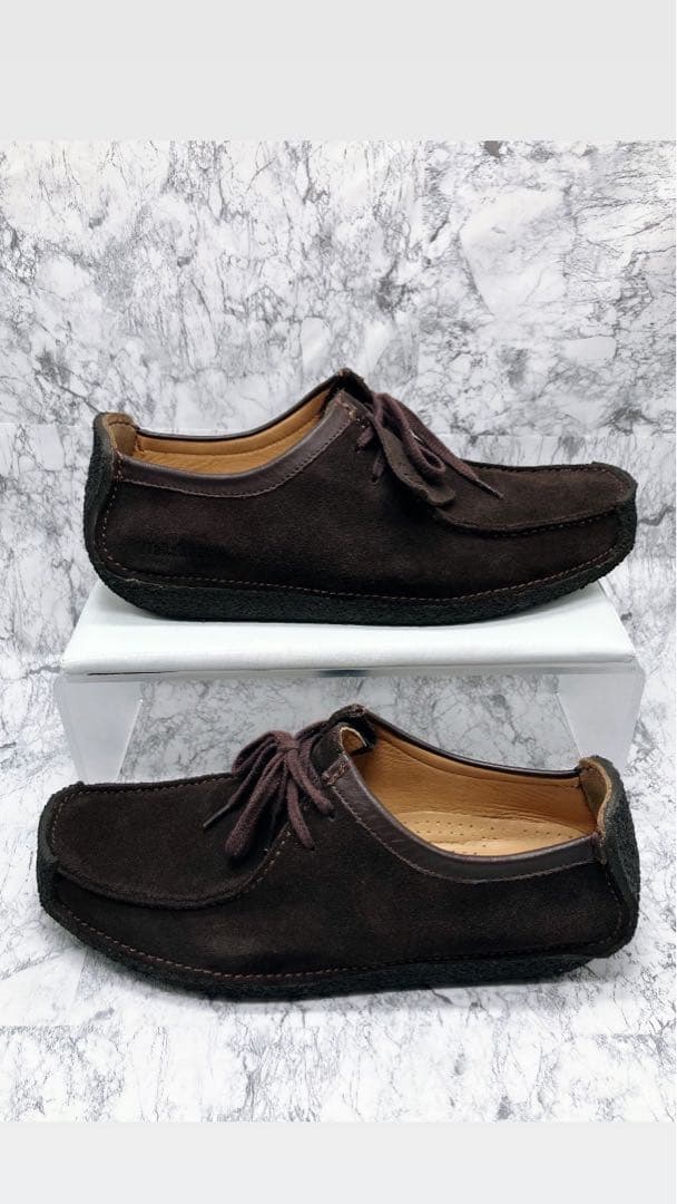 【美品】Clarks Originalsクラークス オリジナルスエード モカシン