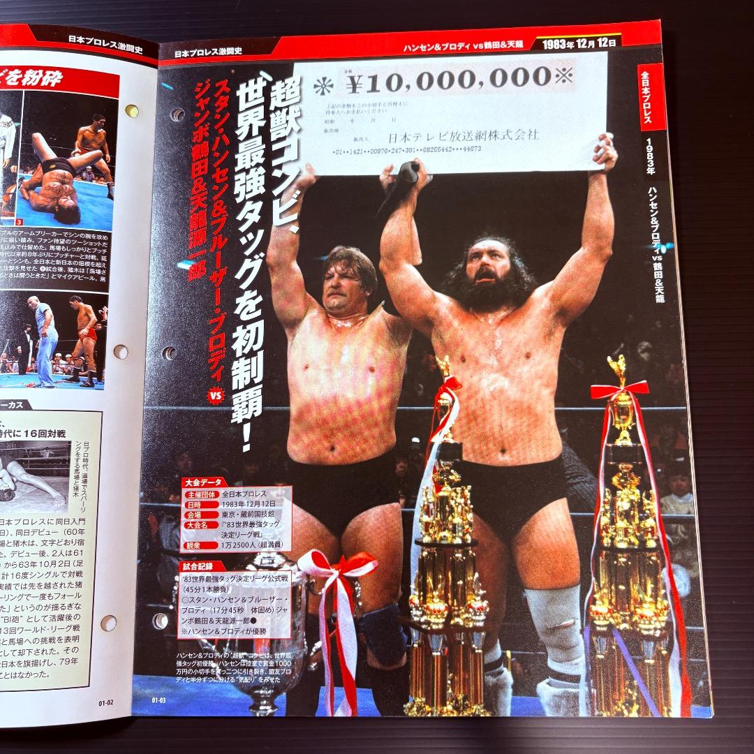データファイル　日本プロレス　激闘60年史　２８冊　まとめ売り　週刊プロレス