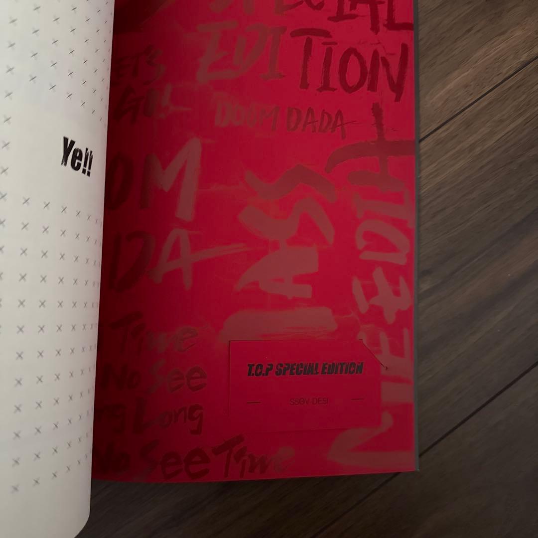 K-POP・アジア BIGBANG DOOM DADA T.O.P SPECIAL EDITION