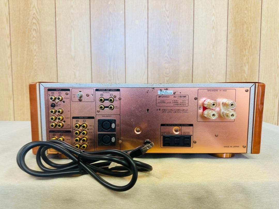SANSUI AU-α907MR プリメインアンプ オーディオ機器