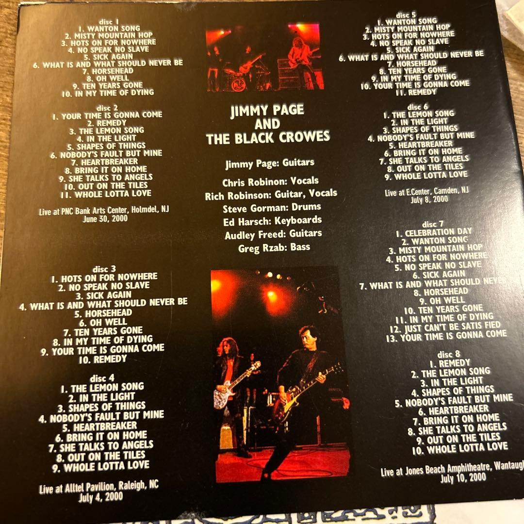 洋楽 JIMMY PAGE & THE BLACK CROWES LIVE AT...