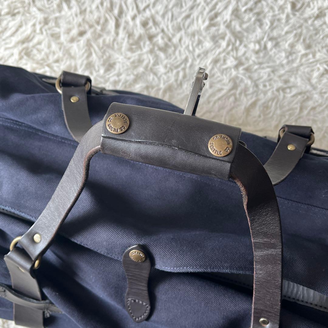 未使用✨FILSON フィルソン　DUFFLE BAG ネイビー　ボストンバッグ