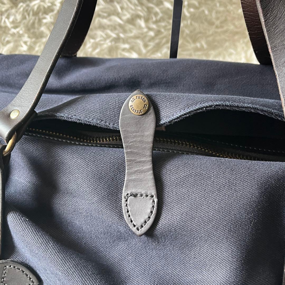未使用✨FILSON フィルソン　DUFFLE BAG ネイビー　ボストンバッグ