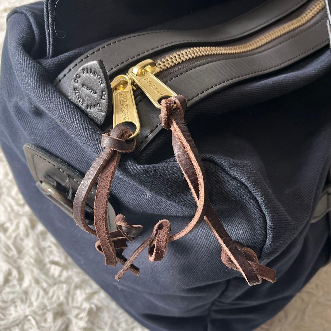 未使用✨FILSON フィルソン　DUFFLE BAG ネイビー　ボストンバッグ