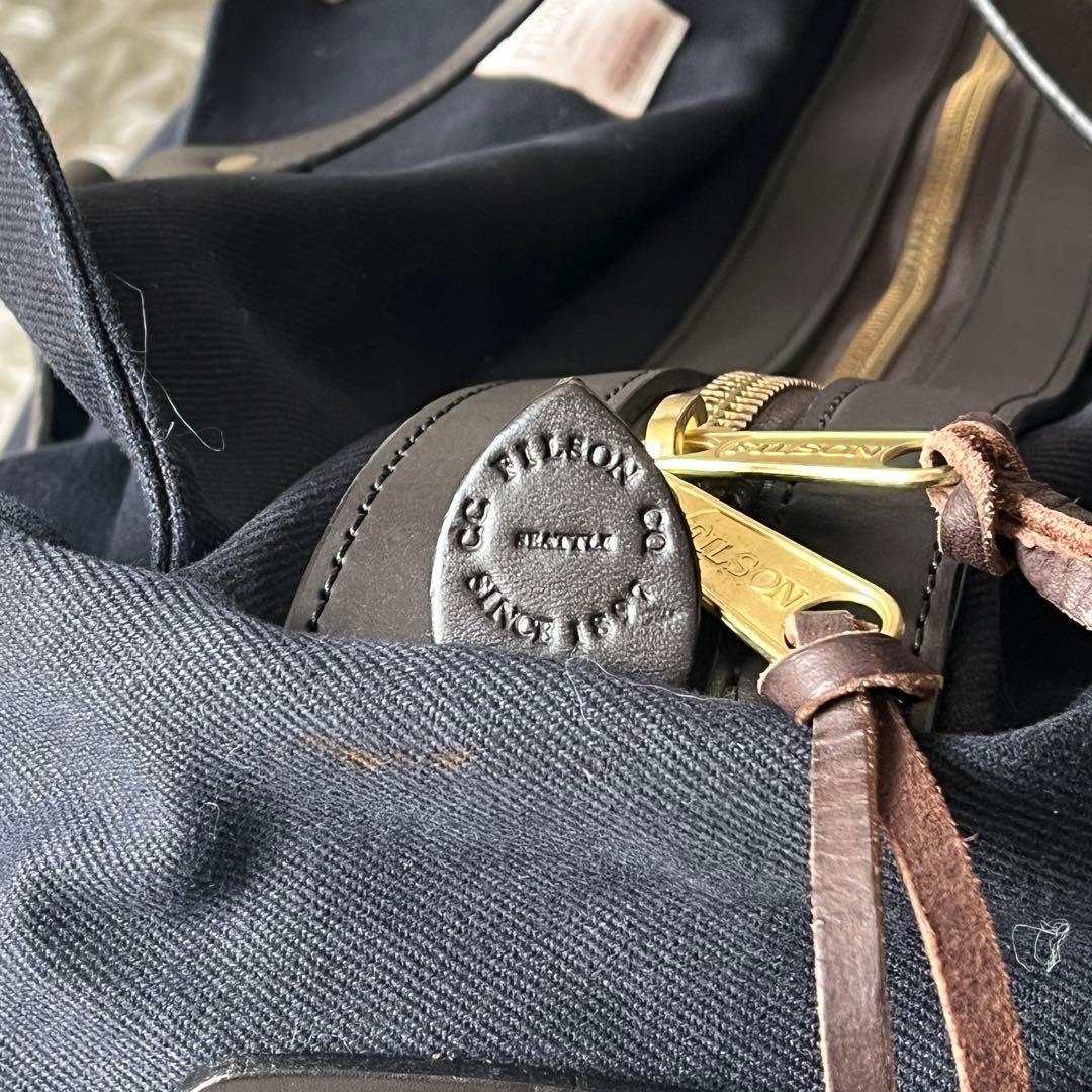 未使用✨FILSON フィルソン　DUFFLE BAG ネイビー　ボストンバッグ