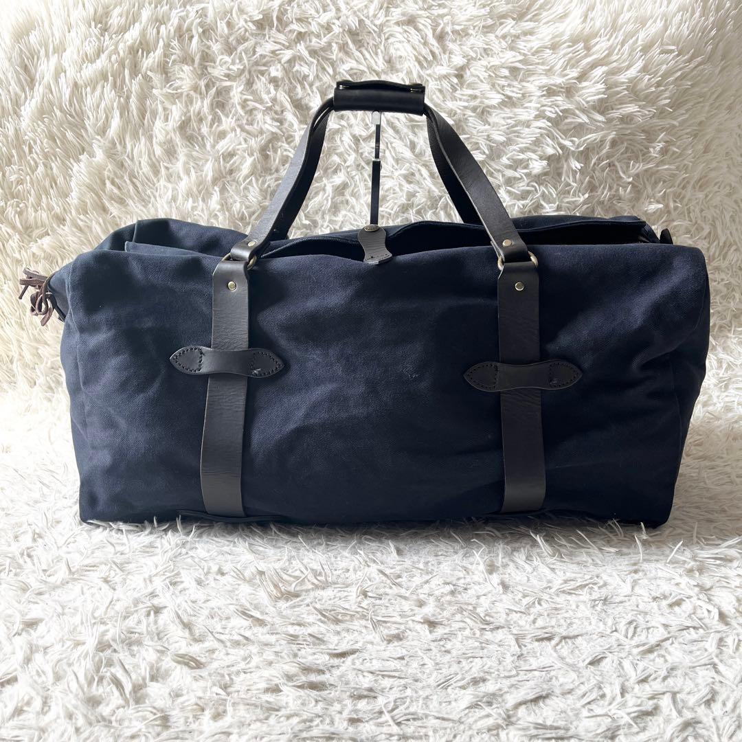 未使用✨FILSON フィルソン　DUFFLE BAG ネイビー　ボストンバッグ