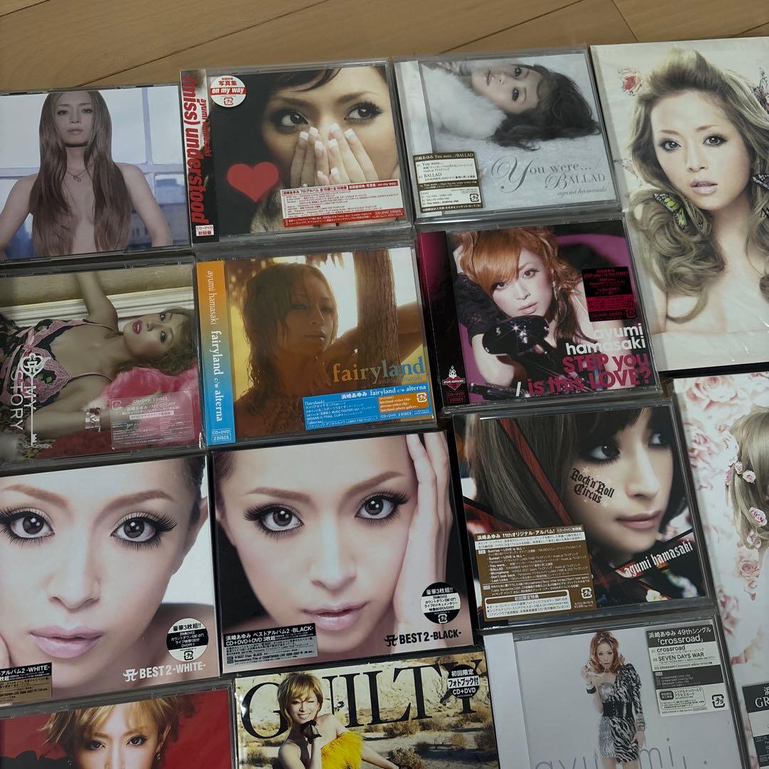 浜崎あゆみ　CDアルバムまとめ売り