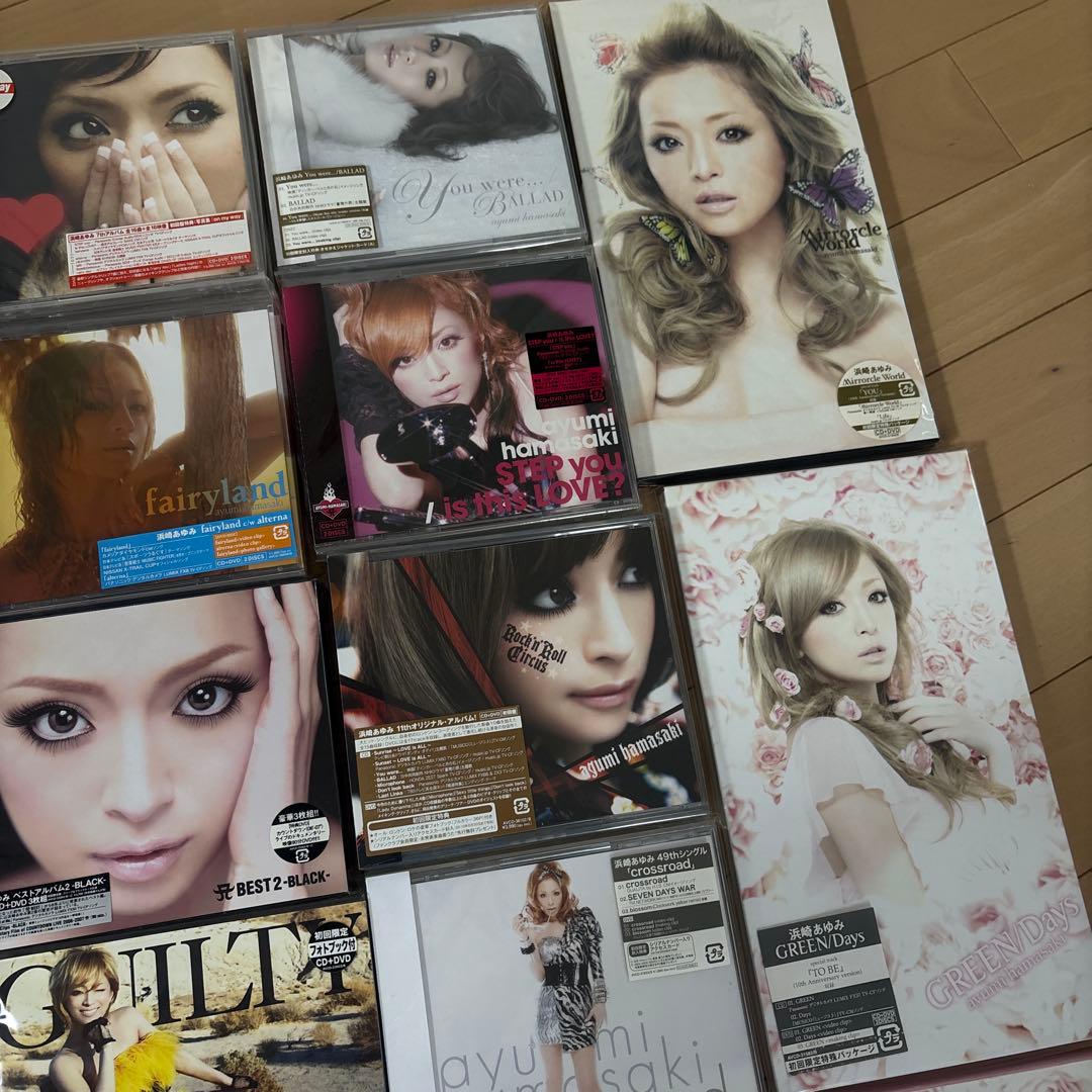 浜崎あゆみ　CDアルバムまとめ売り
