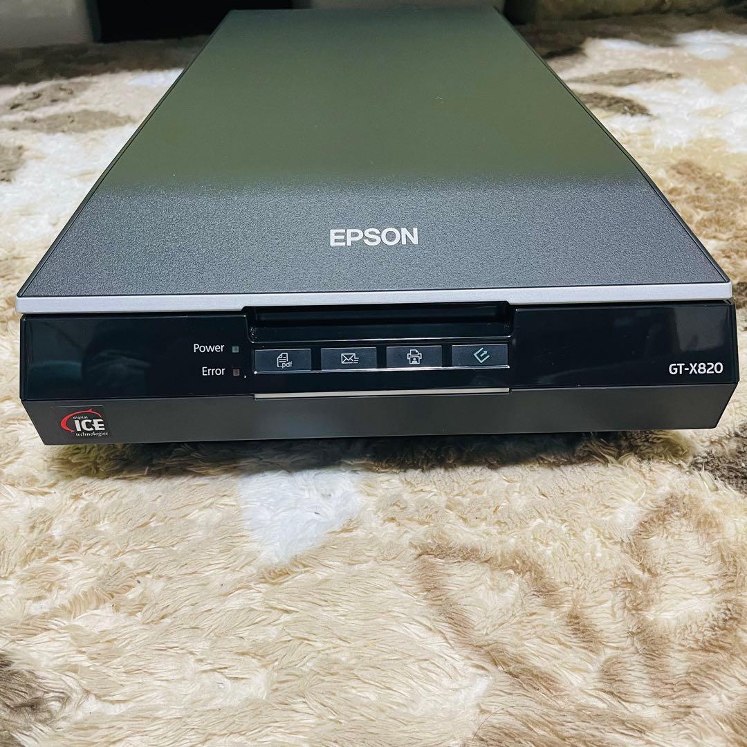 【付属品多数】EPSON GT-X820 フィルムスキャナー 高解像度