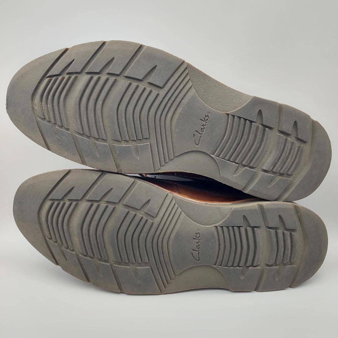 Clarks クラークス 本革 ドレスシューズ ブラウン 26.5cm