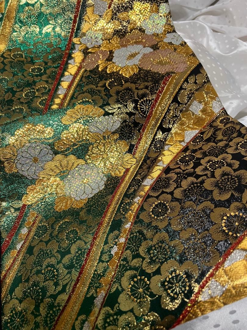 極上逸品✨正絹振袖フルセット✨高級金彩古典柄✨成人式 前撮り 袋帯付