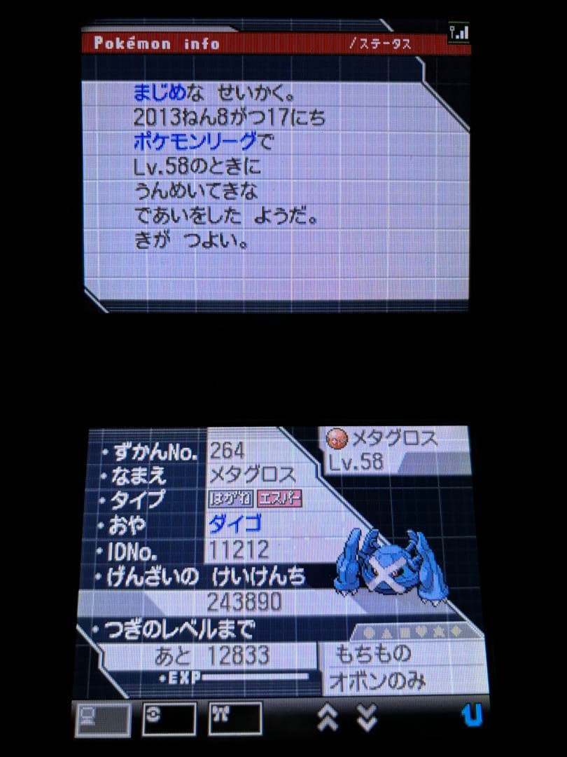 ポケットモンスターホワイト2 DS ゲームソフト　動作確認済み