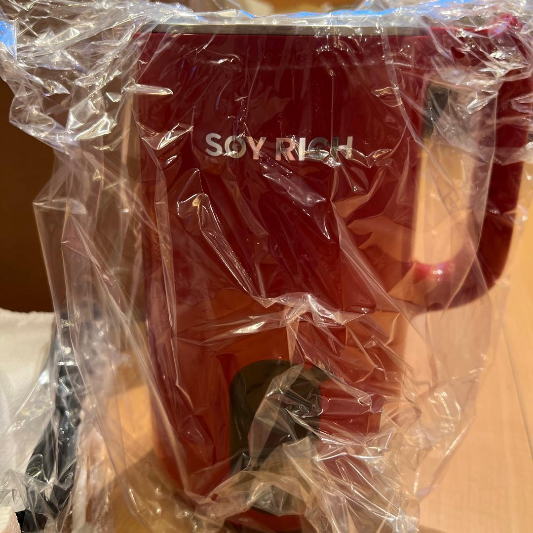 【新品】ソイリッチ　ローズレッド　SOY RICH 赤