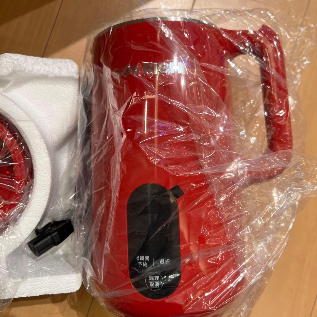 【新品】ソイリッチ　ローズレッド　SOY RICH 赤