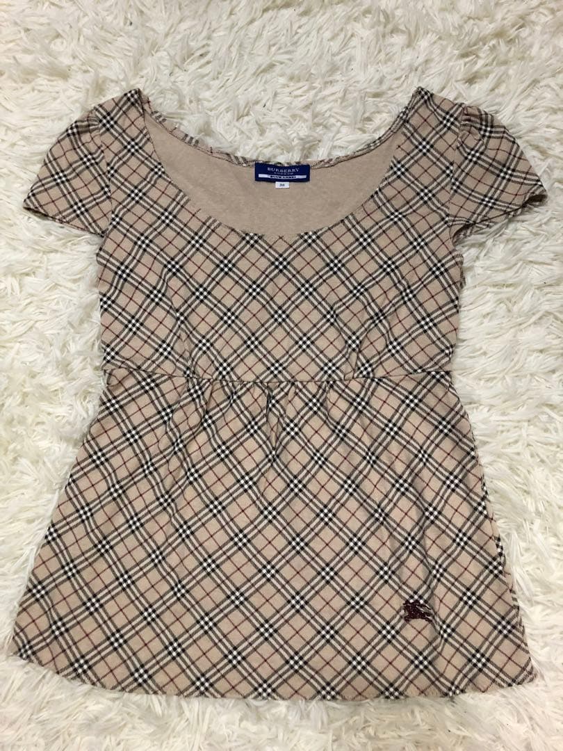 Burberry パフスリーブカットソー