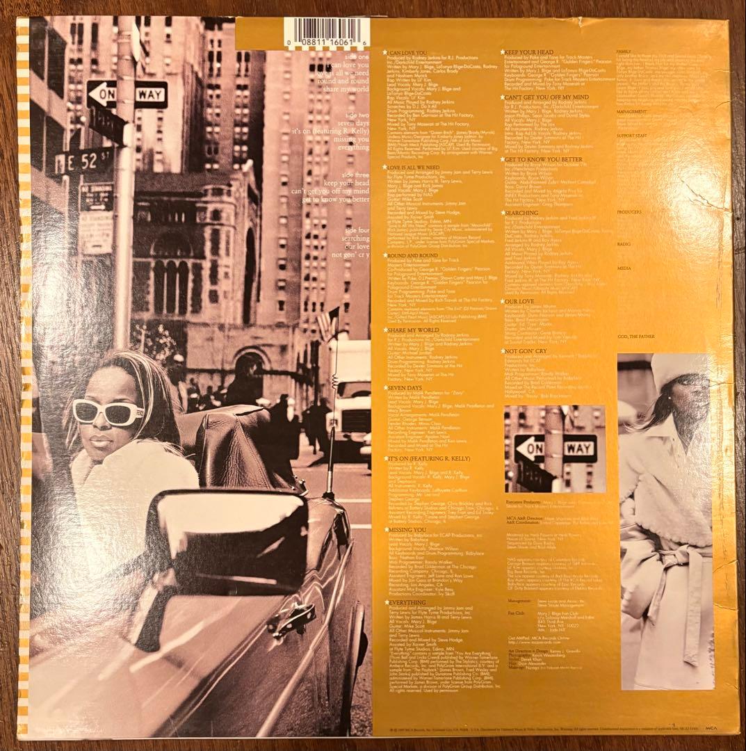 洋楽 Mary J Blige / Share My World 2LP
